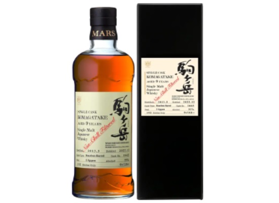 シングルカスク駒ヶ岳 AGED 9 YEARS Cask No.1665