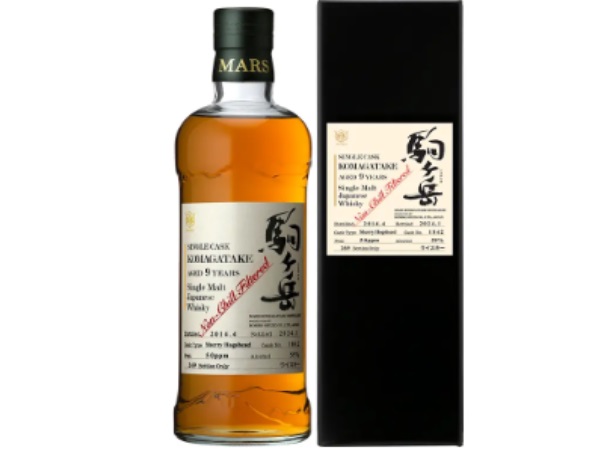 シングルカスク駒ヶ岳 AGED 9 YEARS Cask No.1842